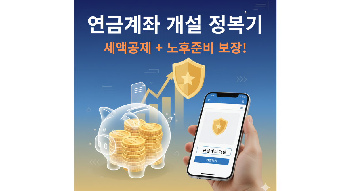 연금저축 개설 정복기